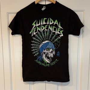 Suicidal Tendencies Black Graphic Tee - Short Sleeve